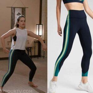 Athleta Crunch 7/8 Colorblock Tight